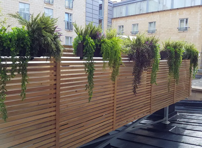 Exterior Artificial Trough Displays at Roxborough
