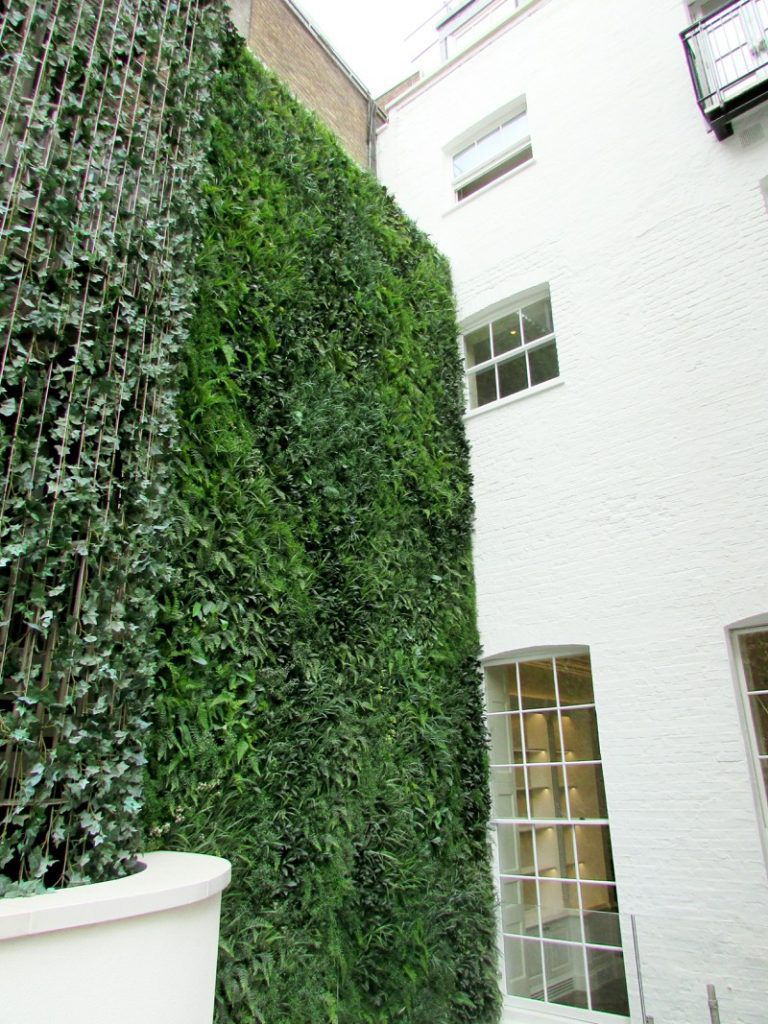 Exterior green wall 2