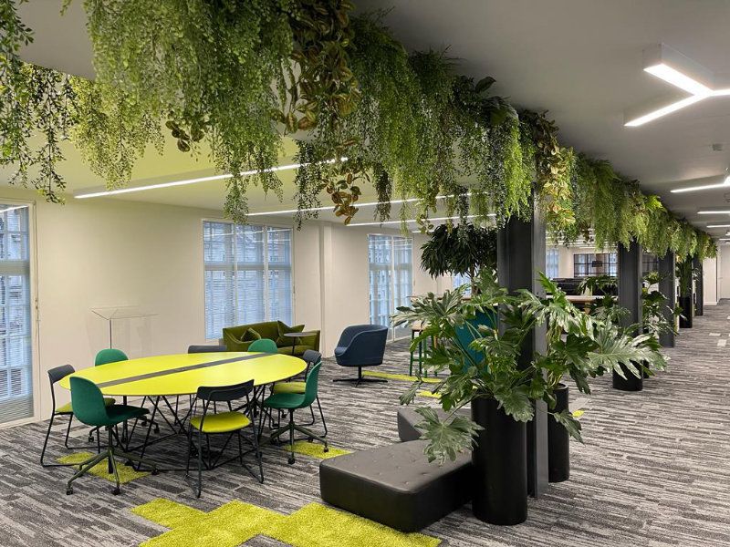 High Level Artificial Planting MAPP Office London