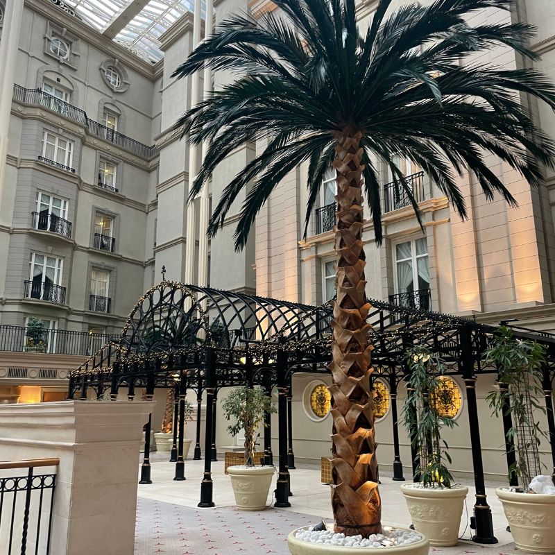 Large Artificial Palm Tree Landmark